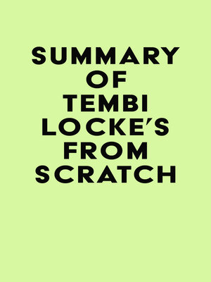 cover image of Summary of Tembi Locke's From Scratch
